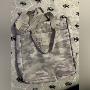 PINK Victoria's Secret Gray Camo Tote